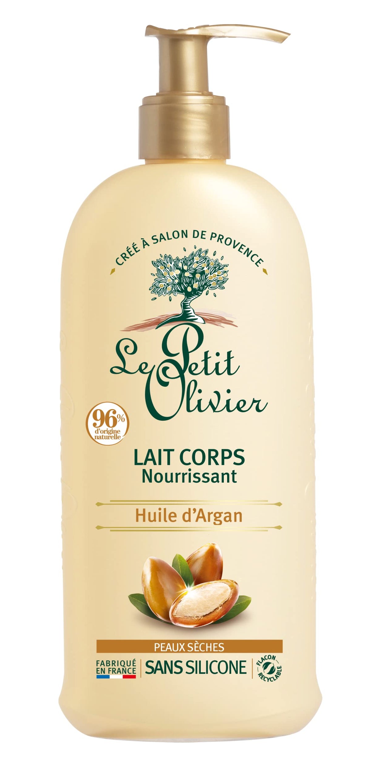 Le Petit Olivier Nourishing Body Lotion With Argan Oil - 8.4 Oz, Non-Greasy, Silicone Free