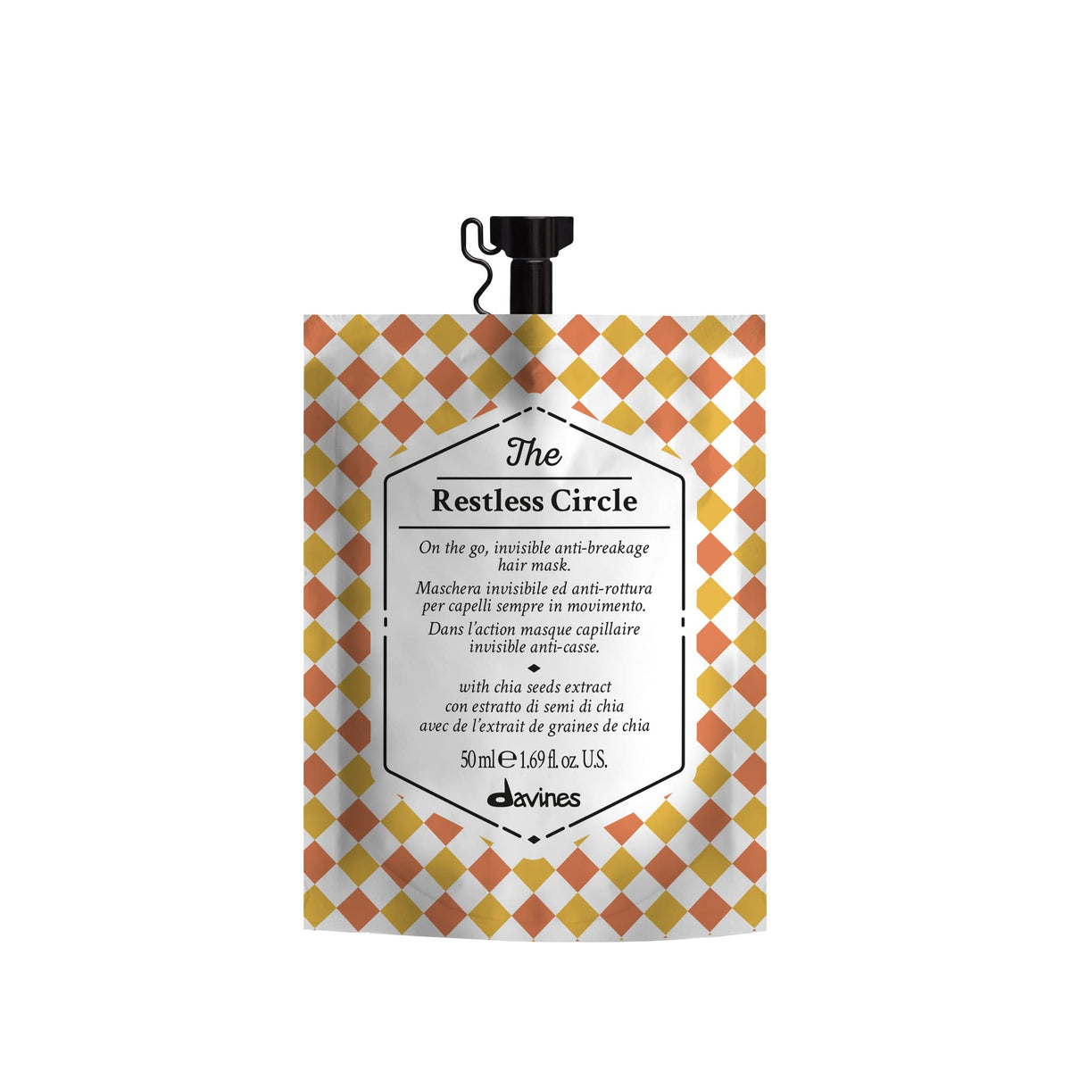 Davines The Restless Circle 1.69 Fl Oz - Elasticizing & Anti-Breakage Hair Treatment