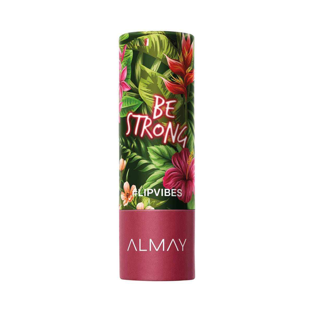 Almay Lipstick With Vitamin E & Shea Butter, Matte Finish, Hypoallergenic, Be Strong, 0.14 Oz