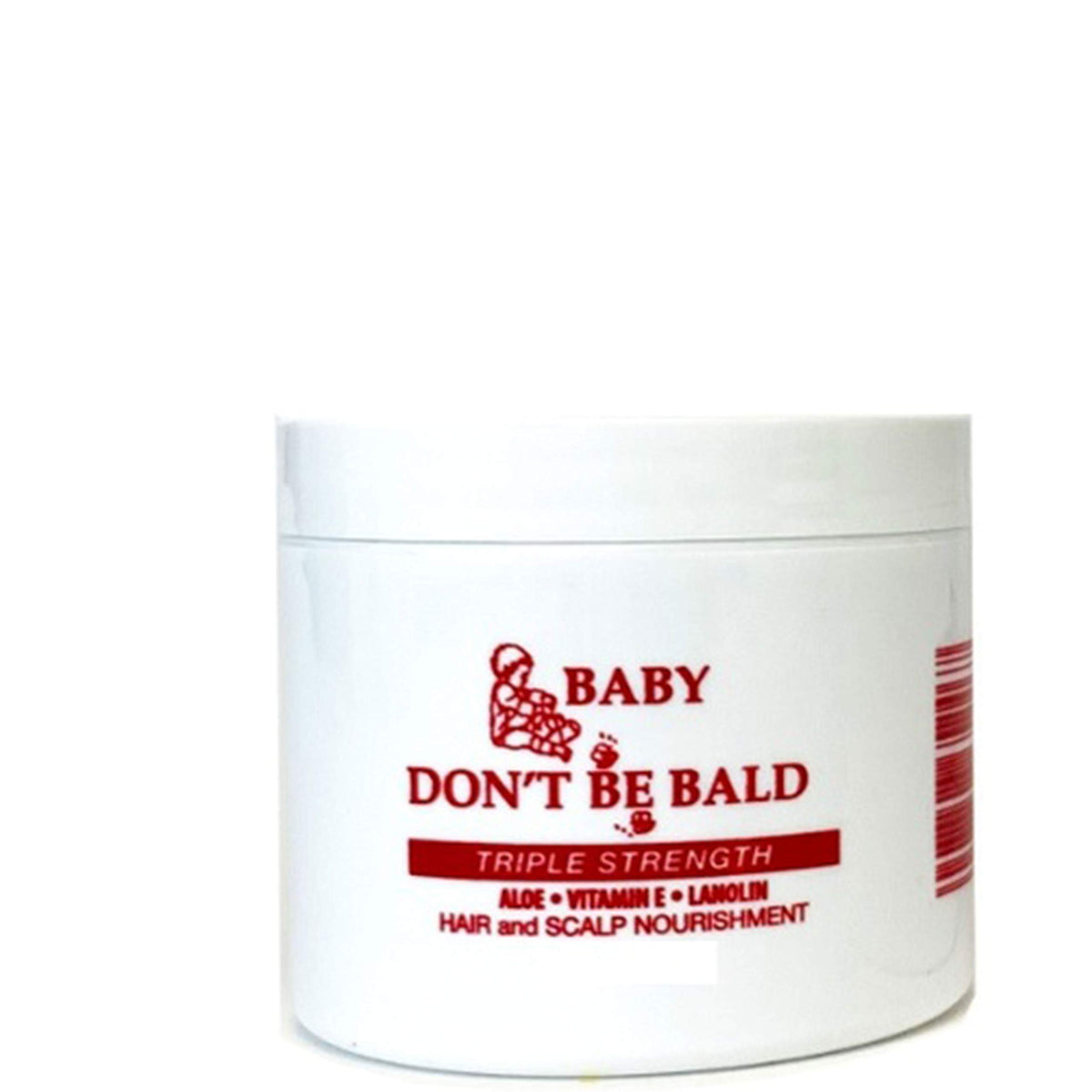 Baby Don'T Be Bald Triple Strength Hair & Scalp Nourishment, 4 Oz - Hair Growth Formula