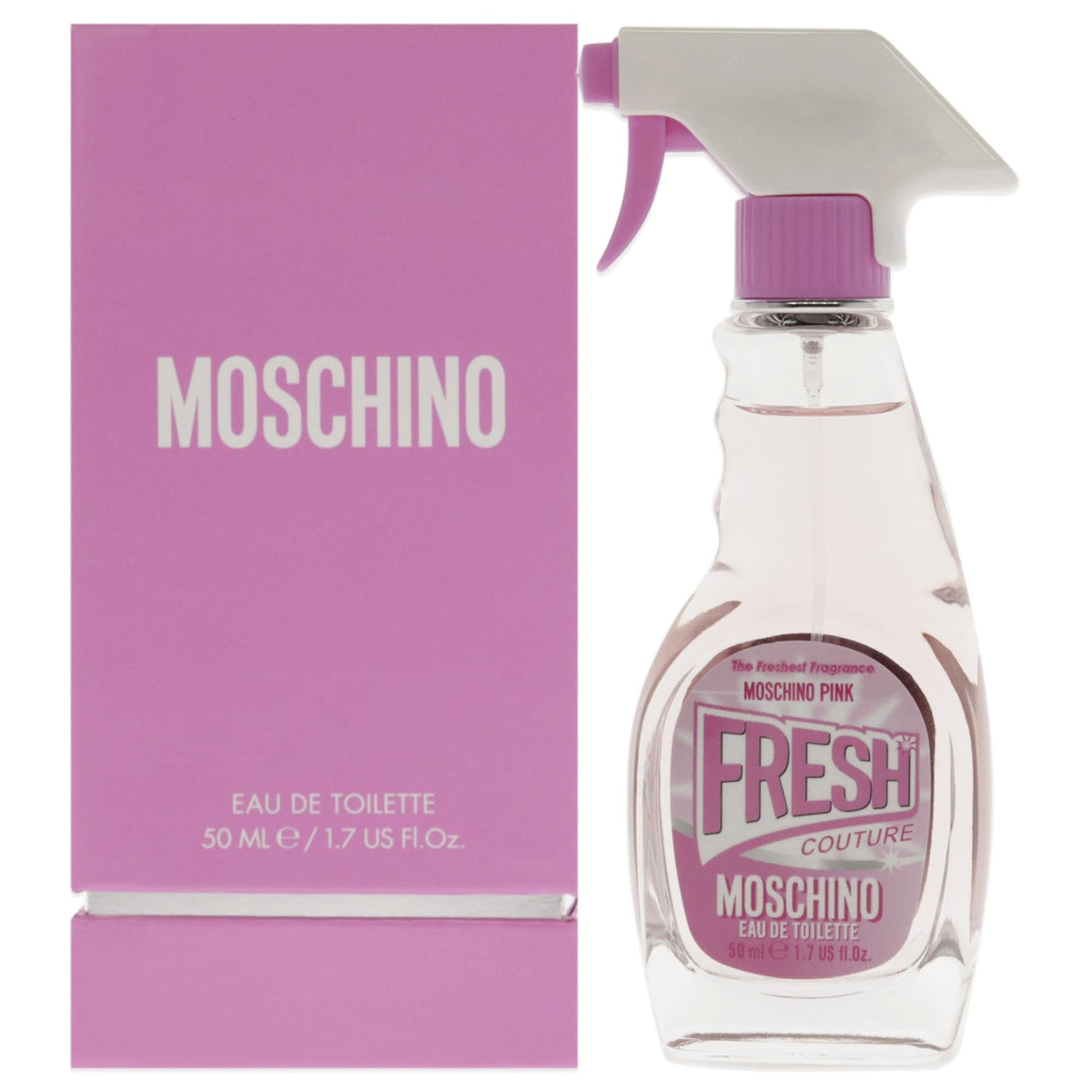 Moschino Pink Fresh Couture For Women 1.7 Oz Eau De Toilette Spray