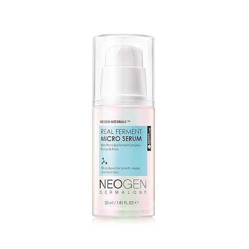 Neogen Dermalogy Real Ferment Micro Serum 1.01 Fl Oz - Hydrating Facial Serum With Rice & Hy