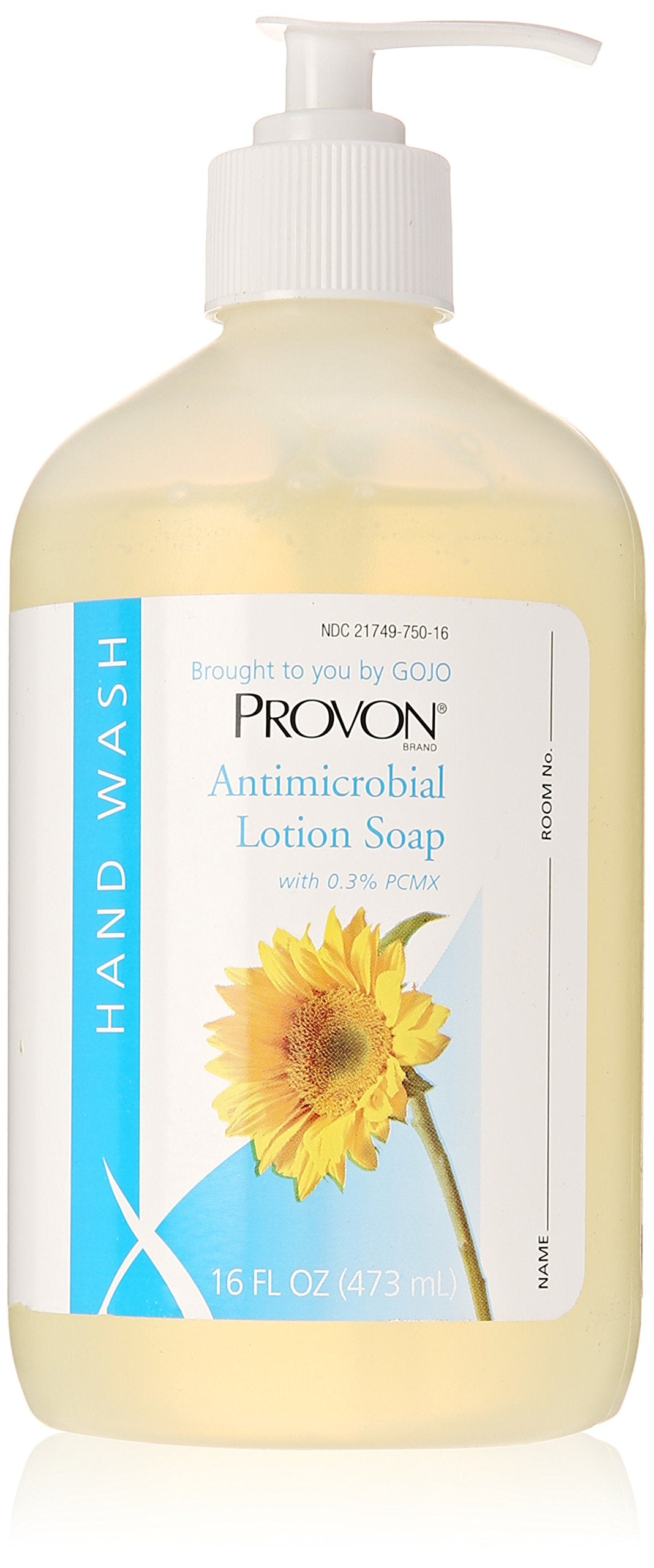 Provon Antimicrobial Lotion Soap, 16 Oz Pump - Yellow, Ideal For Healthcare & Personal Use