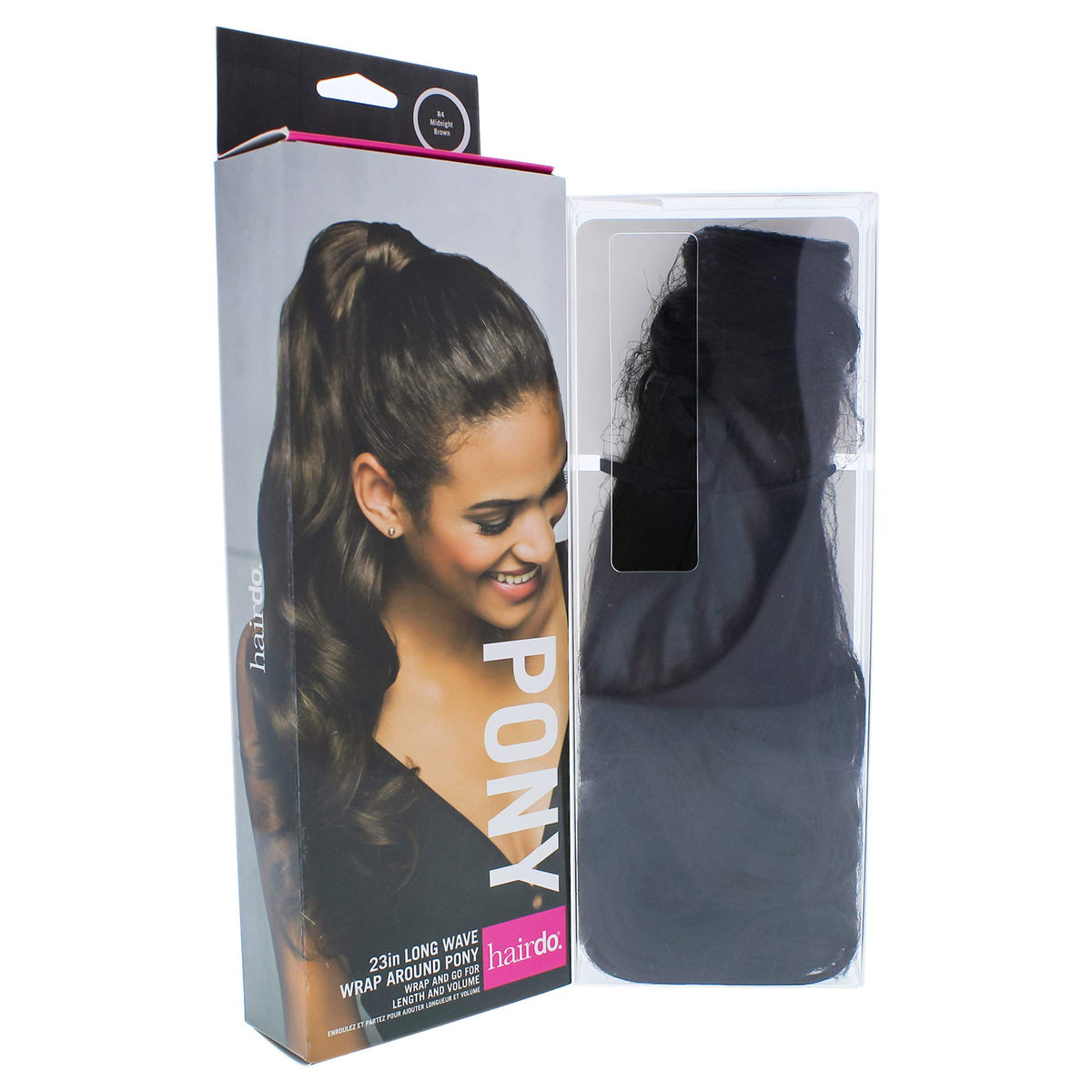 Hairdo Wave Wrap Around Pony  R4 Midnight Brown