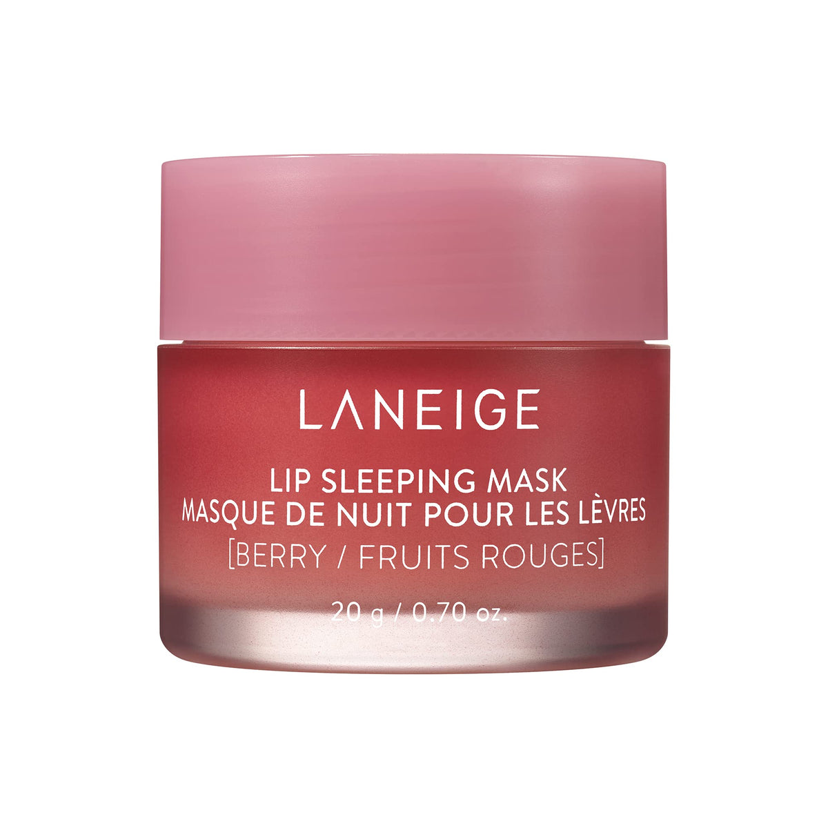 Laneige Lip Sleeping Mask - Berry, 0.7 Ounce Hydrating Overnight Lip Treatment