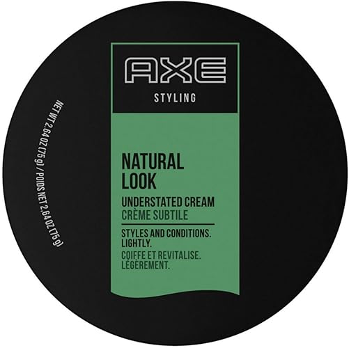 Axe Styling Natural Look Conditioning Cream, 2.64 Oz, Pack Of 3 - Hair Care Essentials