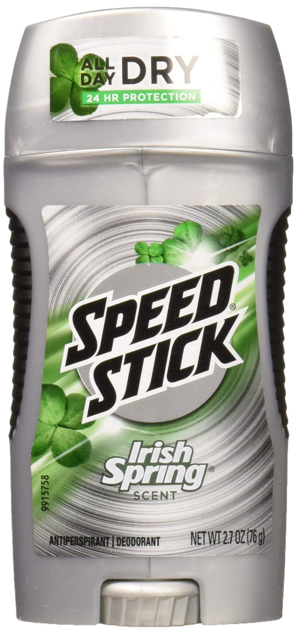 Speed Stick Original Antiperspirant & Deodorant, Irish Spring, 2.7 Oz - Long Lasting Freshness