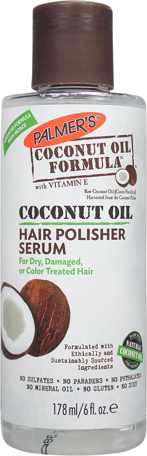 Palmer'S Coconut Oil Formula Hair Polisher Serum - 6 Fl Oz, Nourishing Shine & Frizz Control