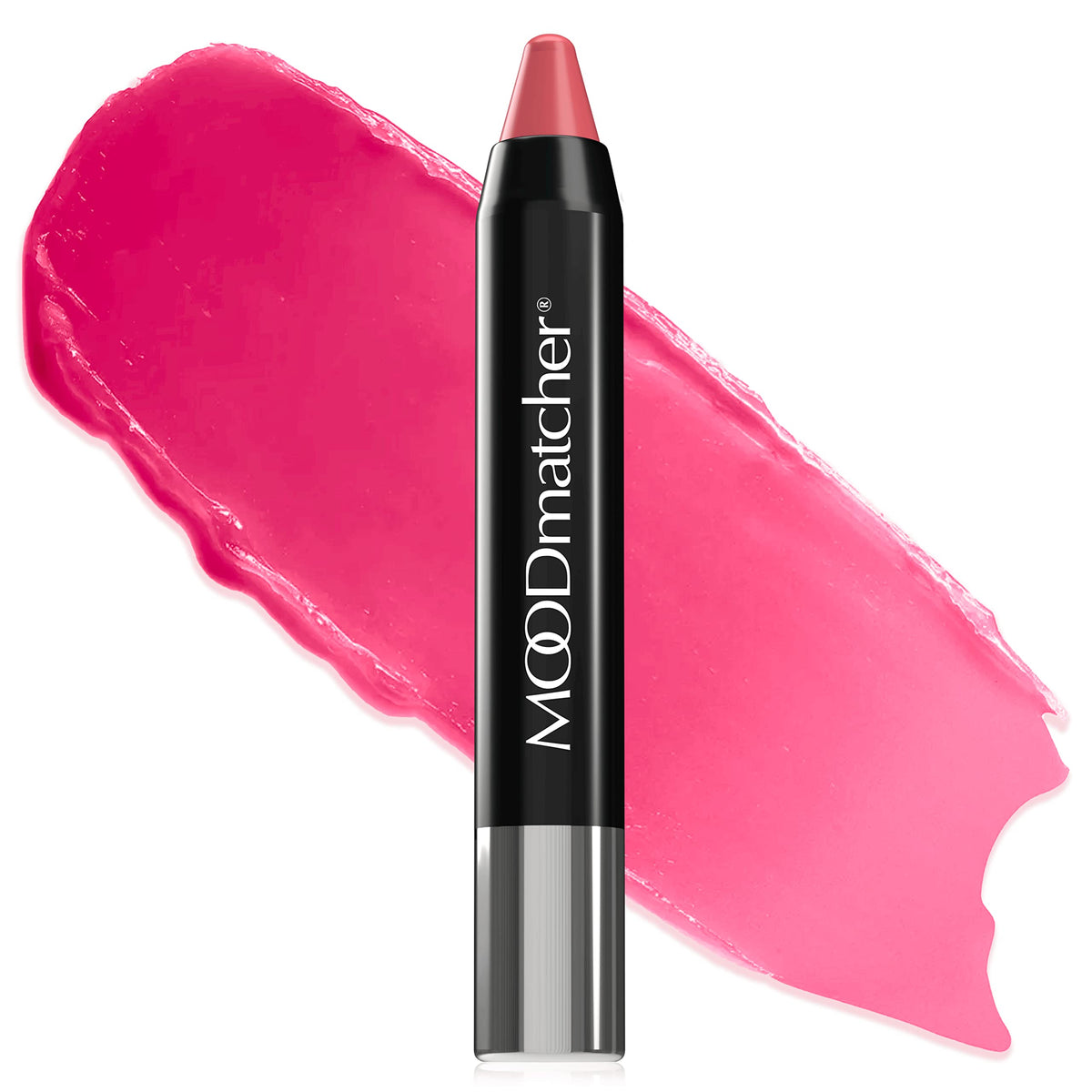 MOODmatcher Color-Change Lipstick, Pink - 12HR Waterproof, Ultra Hydrating, Smudgeproof