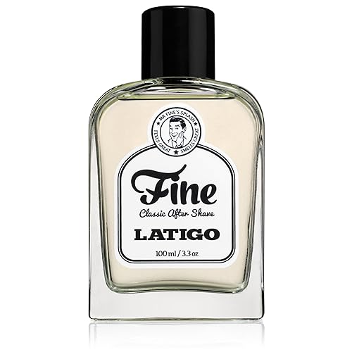 Fine Men'S Aftershave - Latigo Fragrance, Soothing Balm For Razor Burn, 3.3 Fl Oz