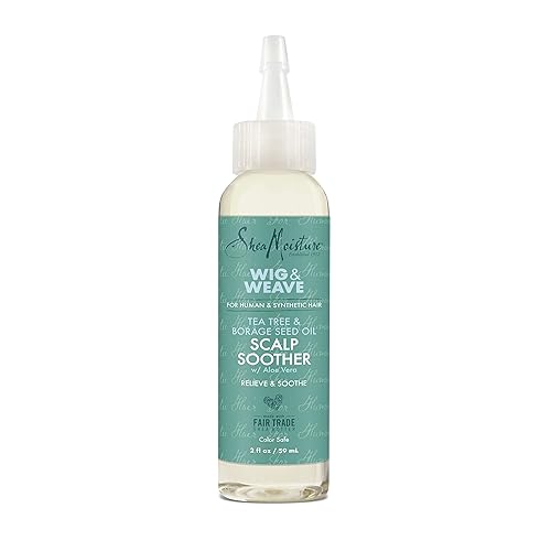 Sheamoisture Tea Tree Scalp Soother Oil Serum, Paraben Free, 2 Fl Oz For Wigs & Weaves