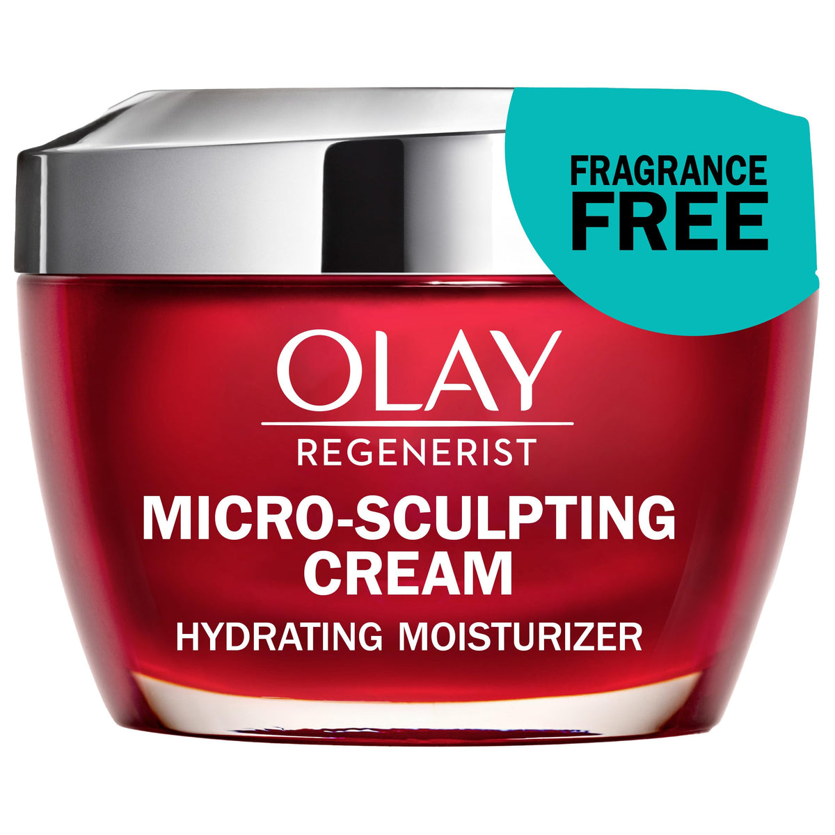 Olay Regenerist Micro-Sculpting Cream, Fragrance-Free, 1.7 Oz Face Moisturizer