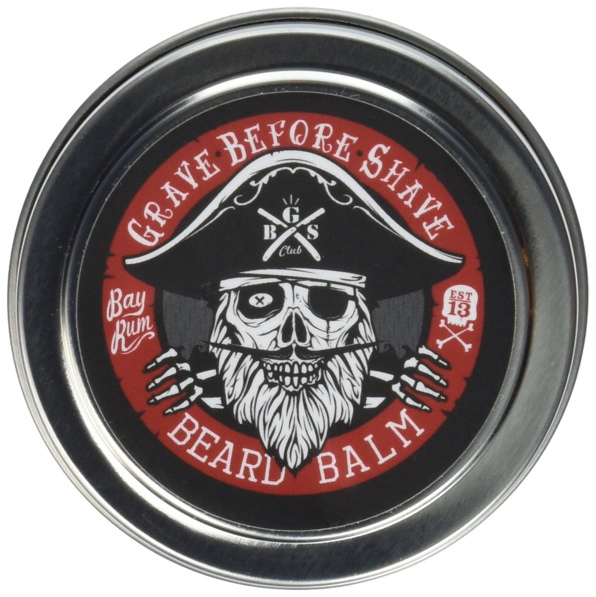 Grave Before Shave Bay Rum Beard Balm - 4 Oz Moisturizing Beard Care Product