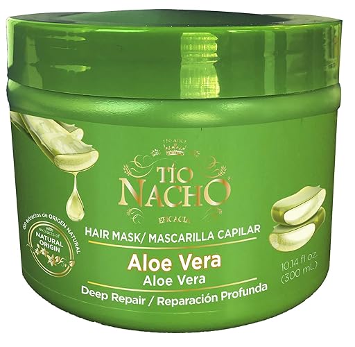 Tio Nacho Aloe Vera Deep Repair Hair Mask Treatment - 10.14 Ounce For Healthy Hair