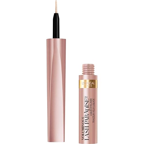 L'Oreal Paris Voluminous Lash Paradise Eyeliner, Rose Gold, 0.05 Fl Oz - Waterproof, Long-Lasting