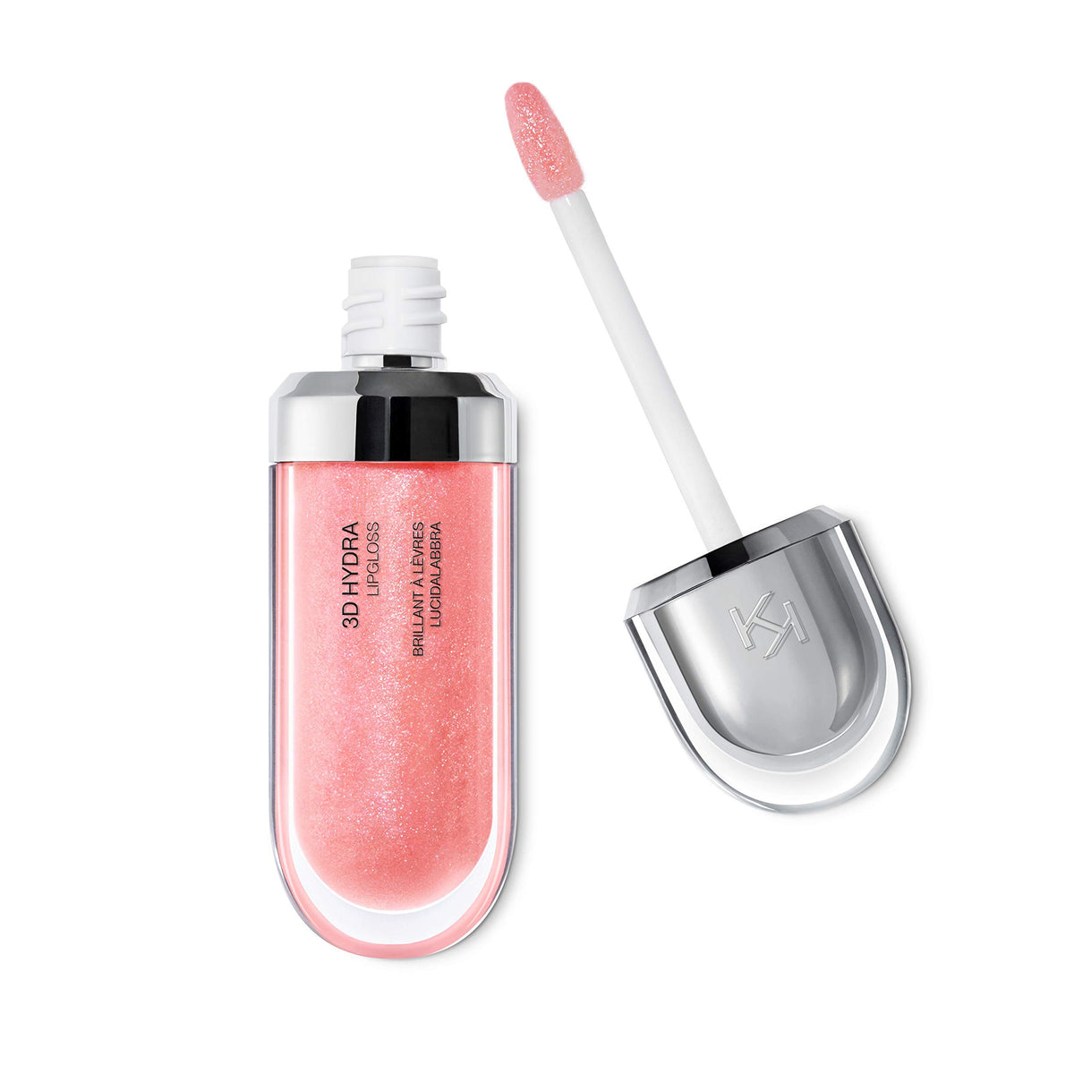 Kiko Milano 3D Hydra Lipgloss 06 - Candy Rose Softening Lip Gloss for a 3D Look, 1