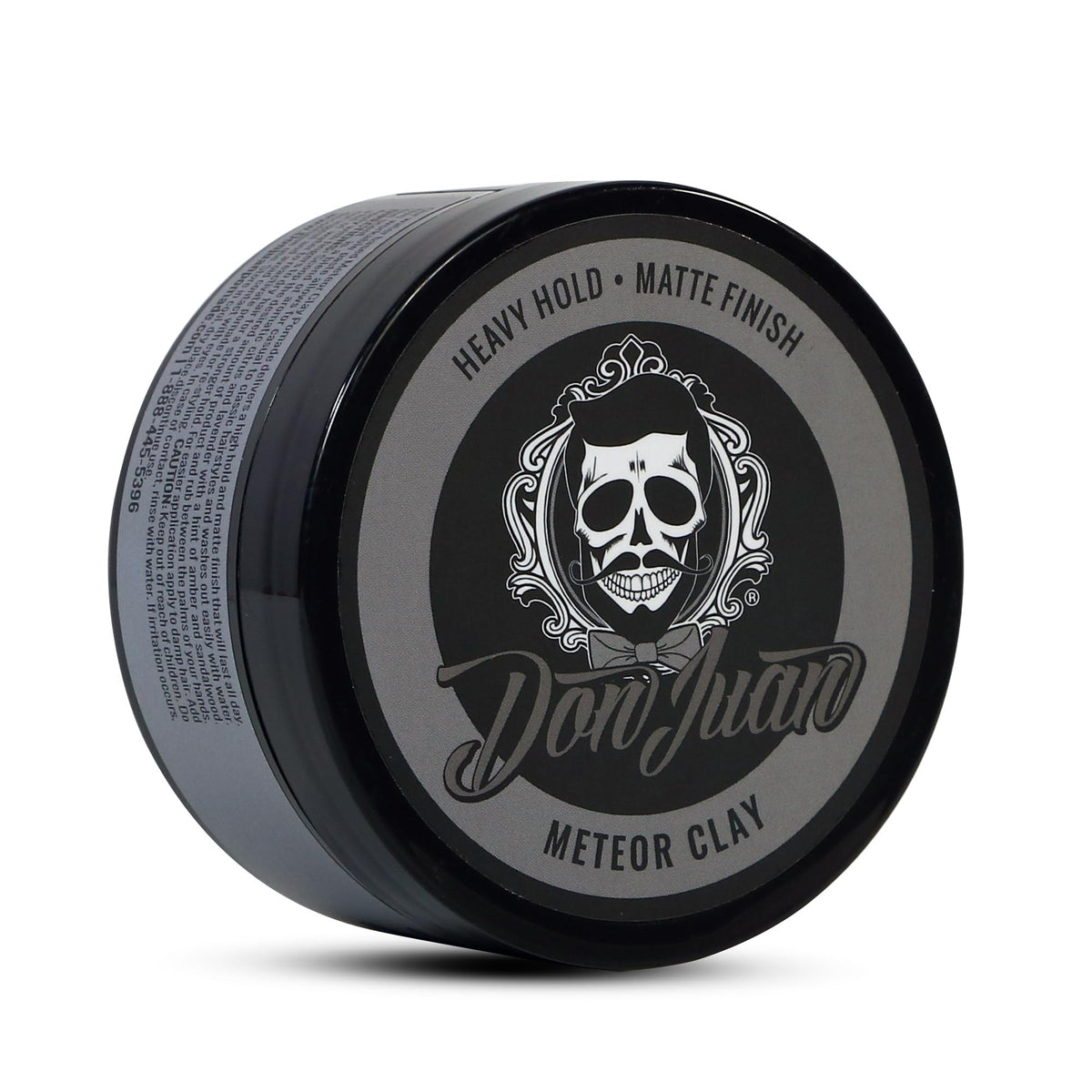 Don Juan Meteor Clay Pomade - Water Based, Strong Hold, Matte Finish, Citrus Lavender, 4 Oz.