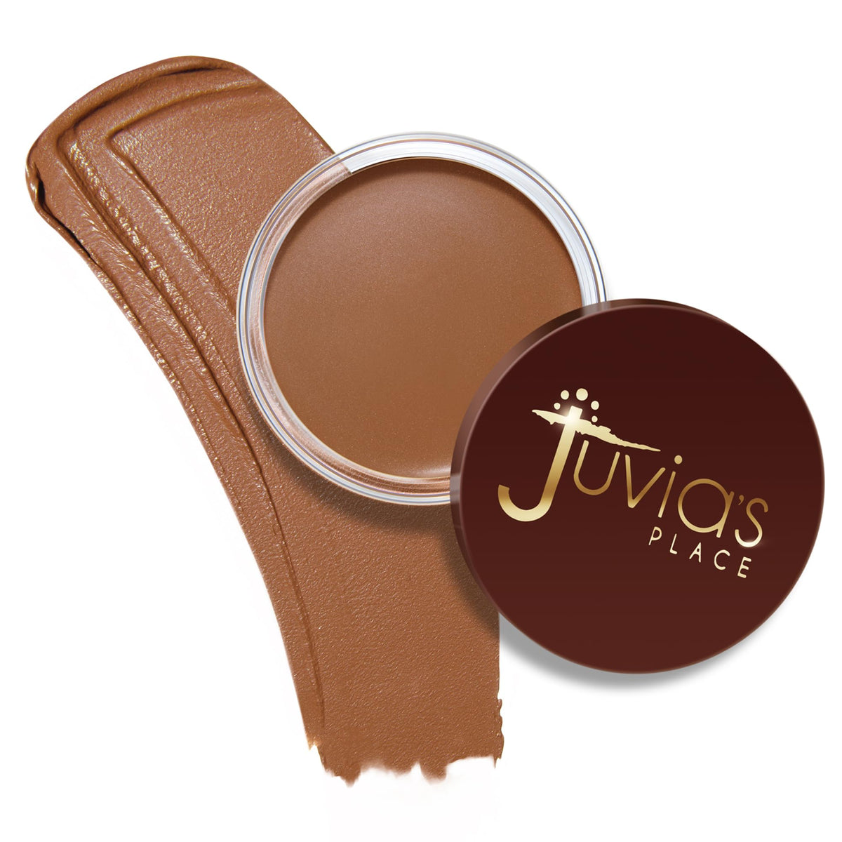 Juvia'S Place Bronzed Cream Bronzer - Caramel, Buildable, Long-Lasting Matte Finish, 0.35