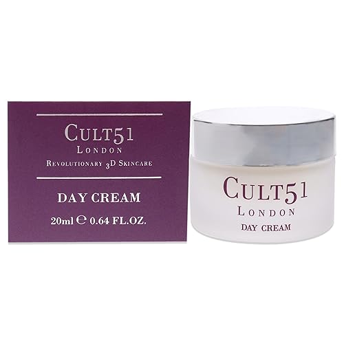 Cult51 Day Cream - Vegan Hydration, Antioxidants & Fine Line Minimizer - 0.64 Oz