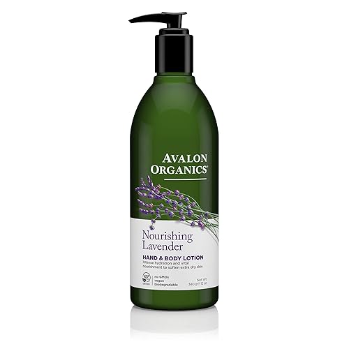 Avalon Organics Lavender Hand & Body Lotion, 12 Oz - Nourishing Moisturizer (Pack Of 2)