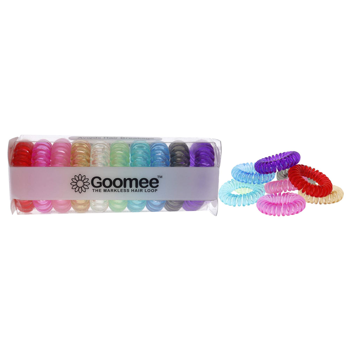 Goomee The Markless Hair Loop Set  Jelly Collection Women 10 Pc