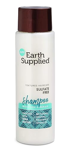 Earth Supplied Sulfate Free Shampoo With Shea Butter - 13 Fl Oz Moisturizing Cleanser