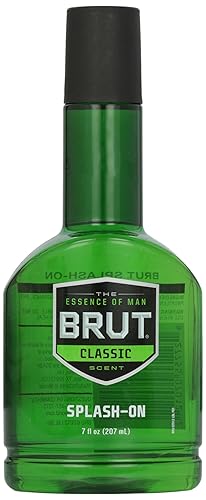 Brut Splash-On Lotion, 7 Oz - Refreshing Aftershave For Men, Long-Lasting Fragrance