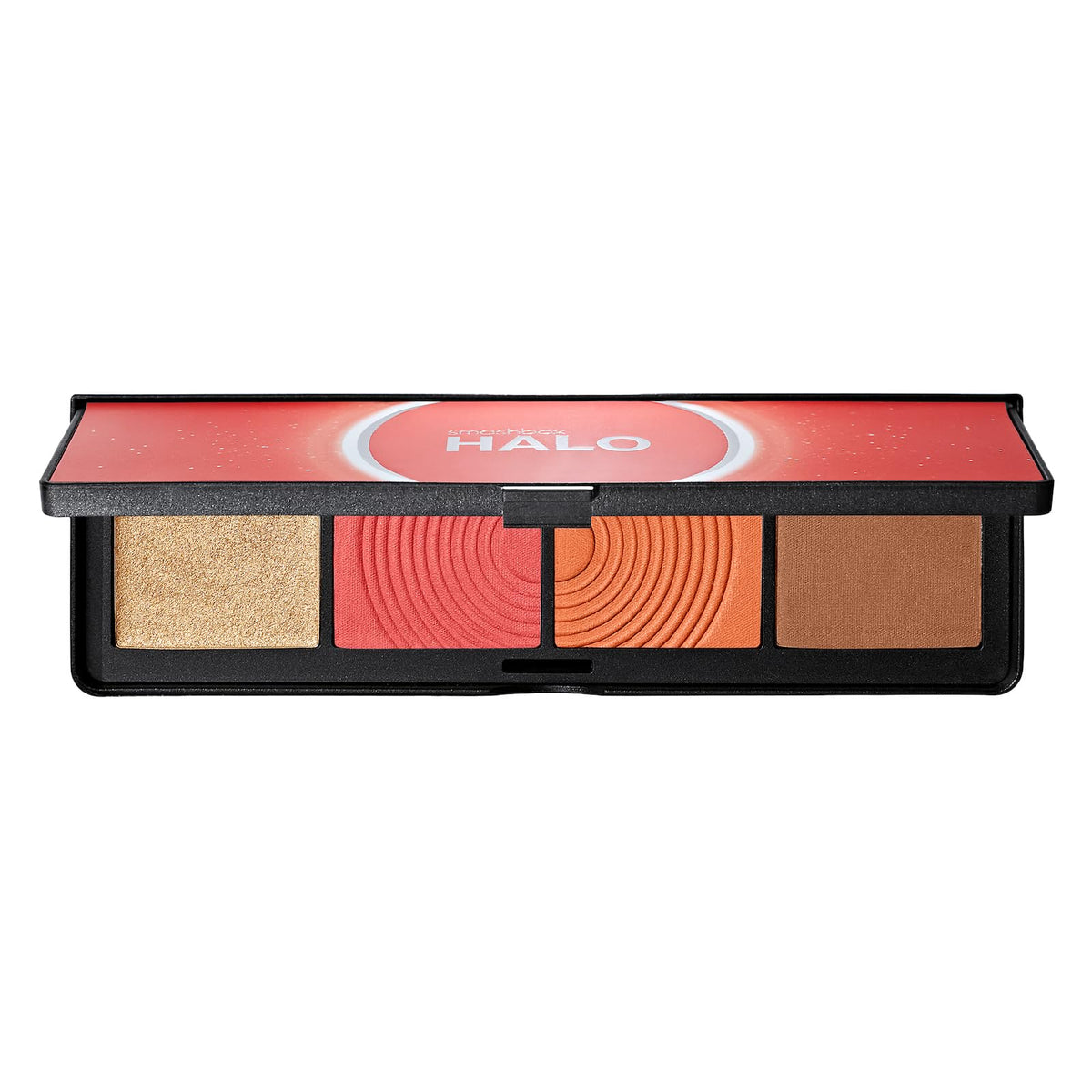 Smashbox Halo Sculpt + Glow Face Palette - Vitamin E, Long Lasting Contour & Highlighter, Coral