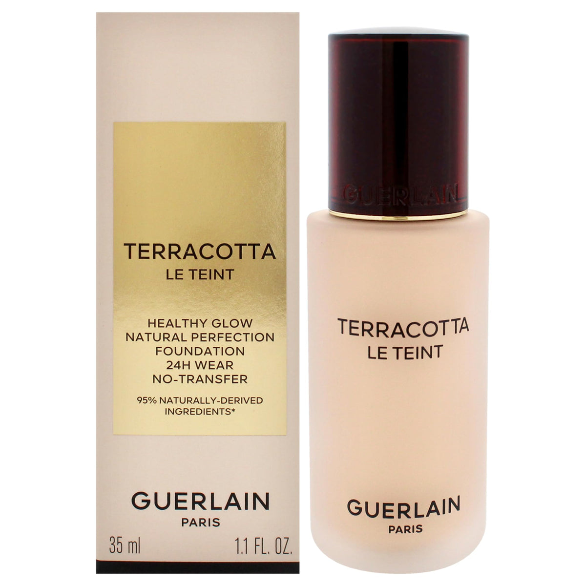 Guerlain Terracotta Le Teint 24H Foundation 1.5N Neutral - 1.1 Oz No-Transfer Makeup