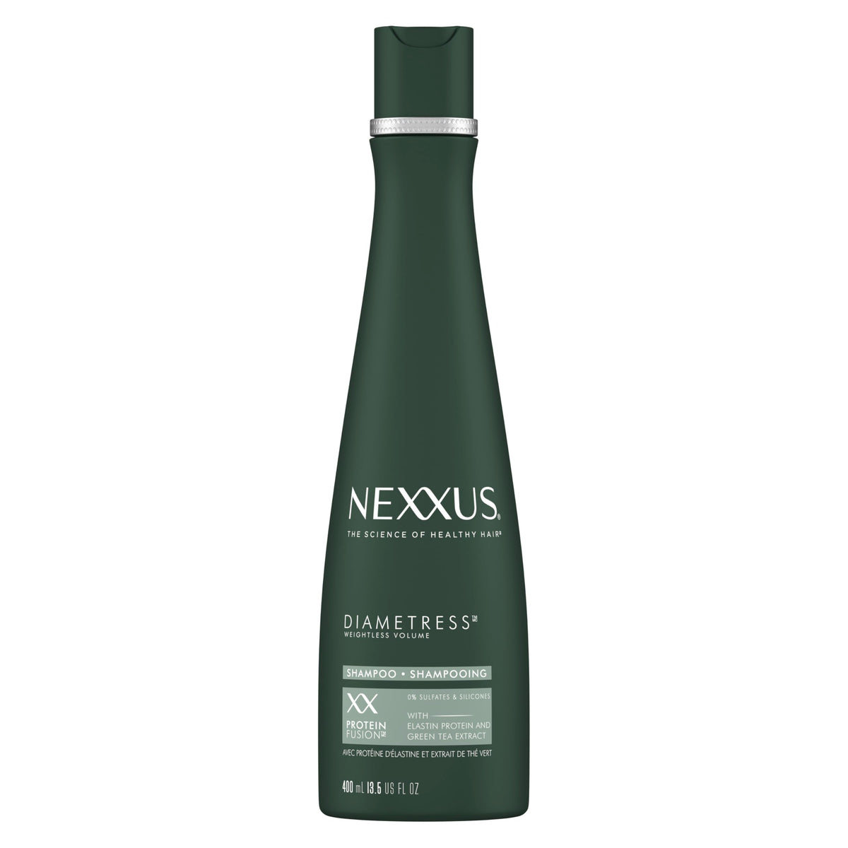 Nexxus Diametress Volume Shampoo, 13.5 Oz - For Fine & Flat Hair, Cranberry Color