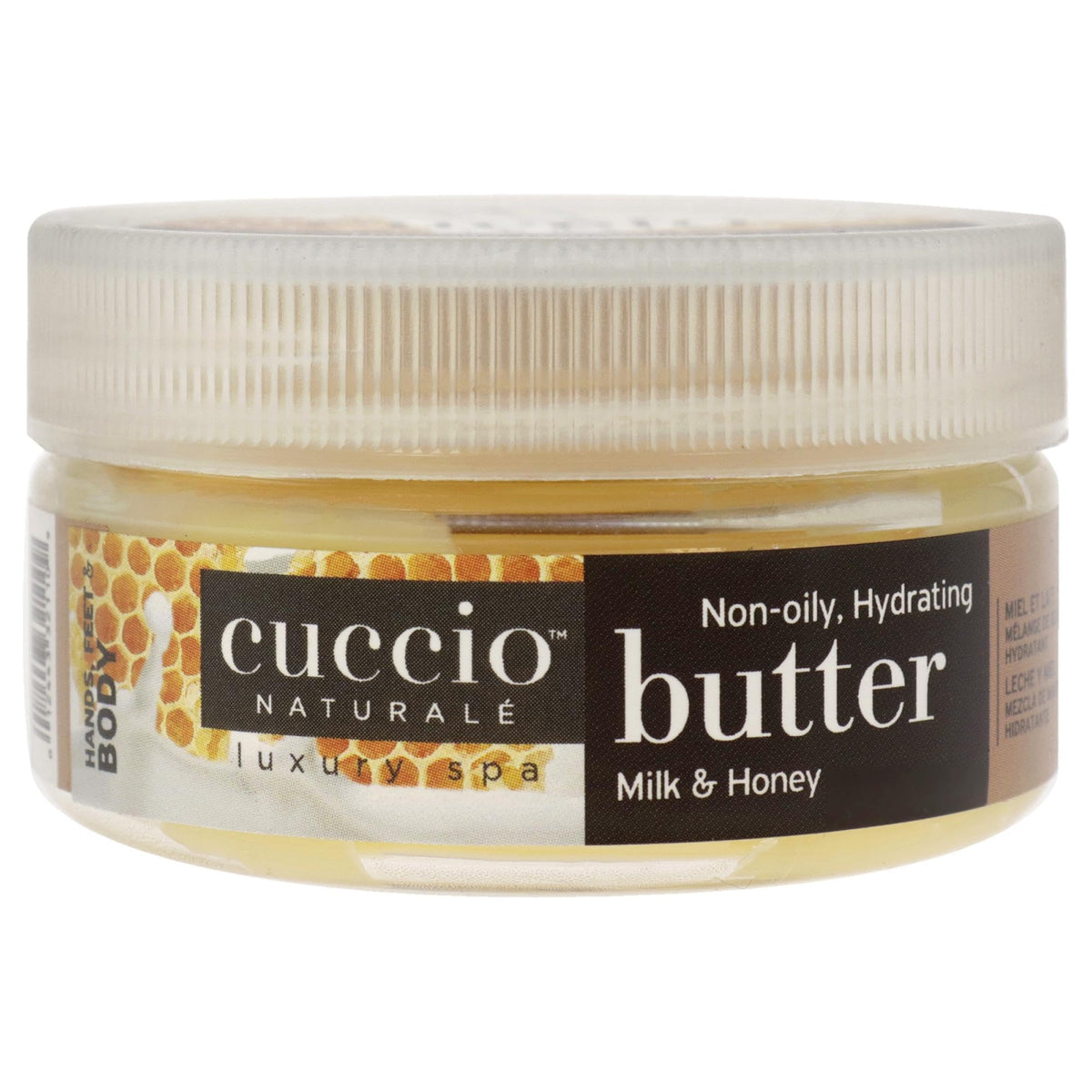 Cuccio Naturale Milk & Honey Body Cream - Ultra-Moisturizing, 1.5 Oz For Deep Hydration