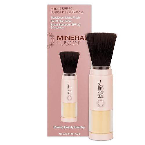 Mineral Fusion Spf 30 Face Sunscreen Powder - Brush-On Uva/Uvb Protection, 0.14 Oz