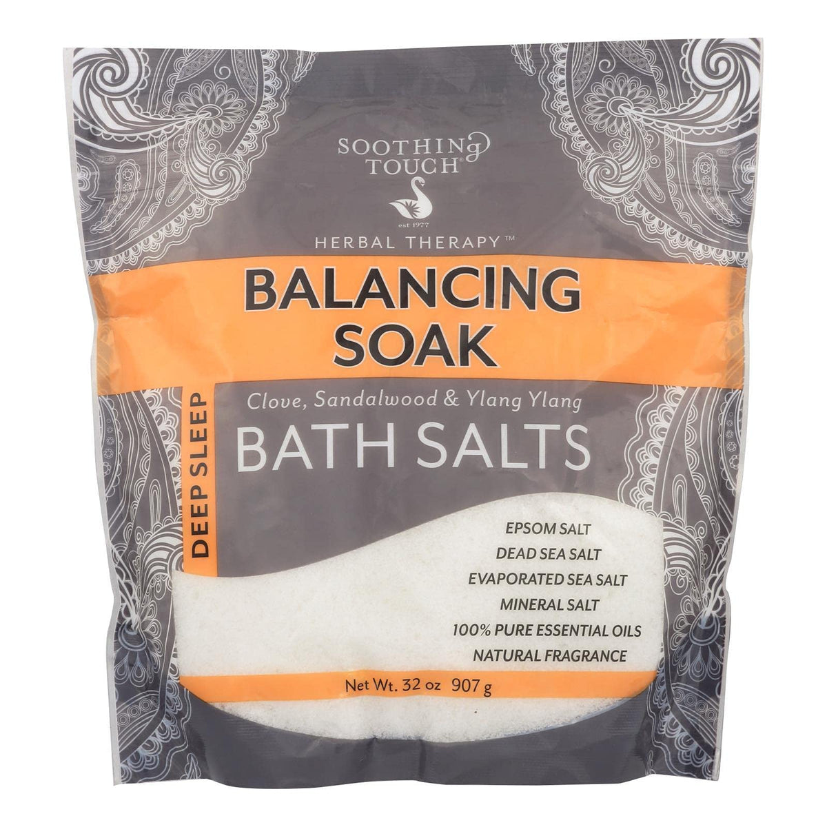 Soothing Touch Bath Salts - Balancing Soak, 32 Ounce Relaxing Spa Experience