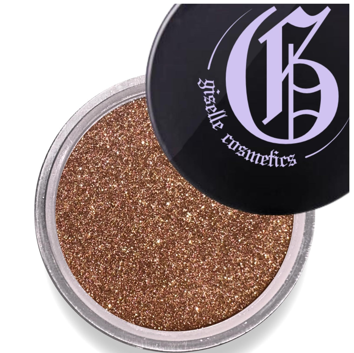 Giselle Cosmetics Gypsy Amber Loose Mineral Eye Shadow - Organic, Talc-Free, Glitter & Shimmer