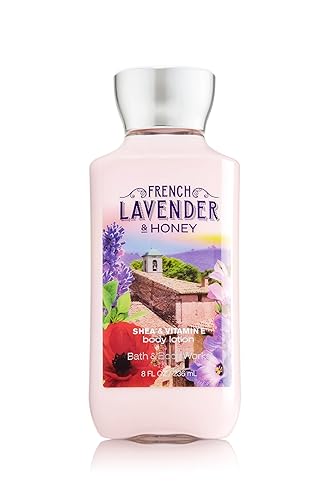 Bath & Body Works French Lavender Honey Lotion 8 Fl Oz - Moisturizing & Relaxing Fragrance