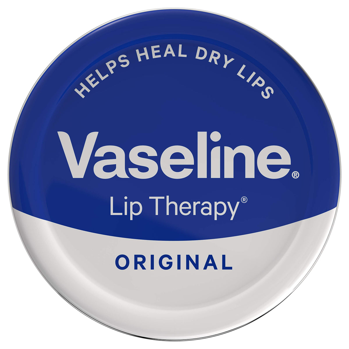 Vaseline Lip Therapy Original 20G - Transparent Moisturizing Lip Balm For Soft Lips