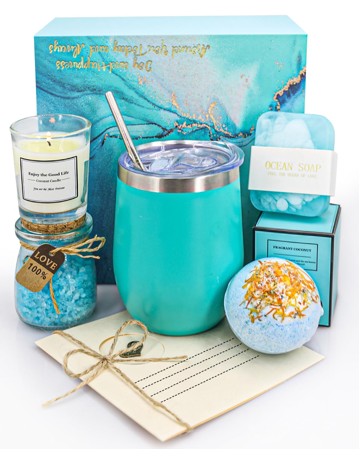 Morndsun Spa Gift Basket Set - Unique Birthday & Mother'S Day Gifts For Women, Mom, Friends