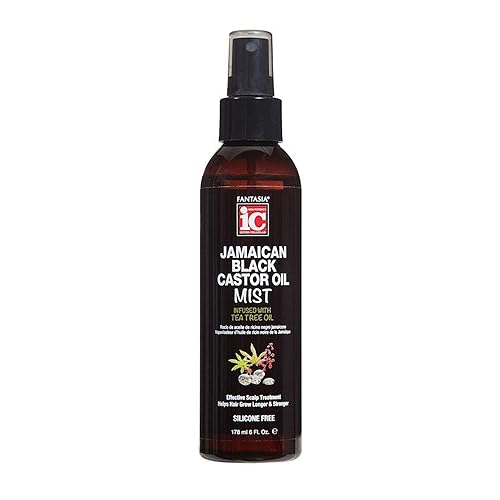 Fantasia Jamaican Black Castor Oil Mist - 6 Oz Hydrating Hair & Scalp Treatment