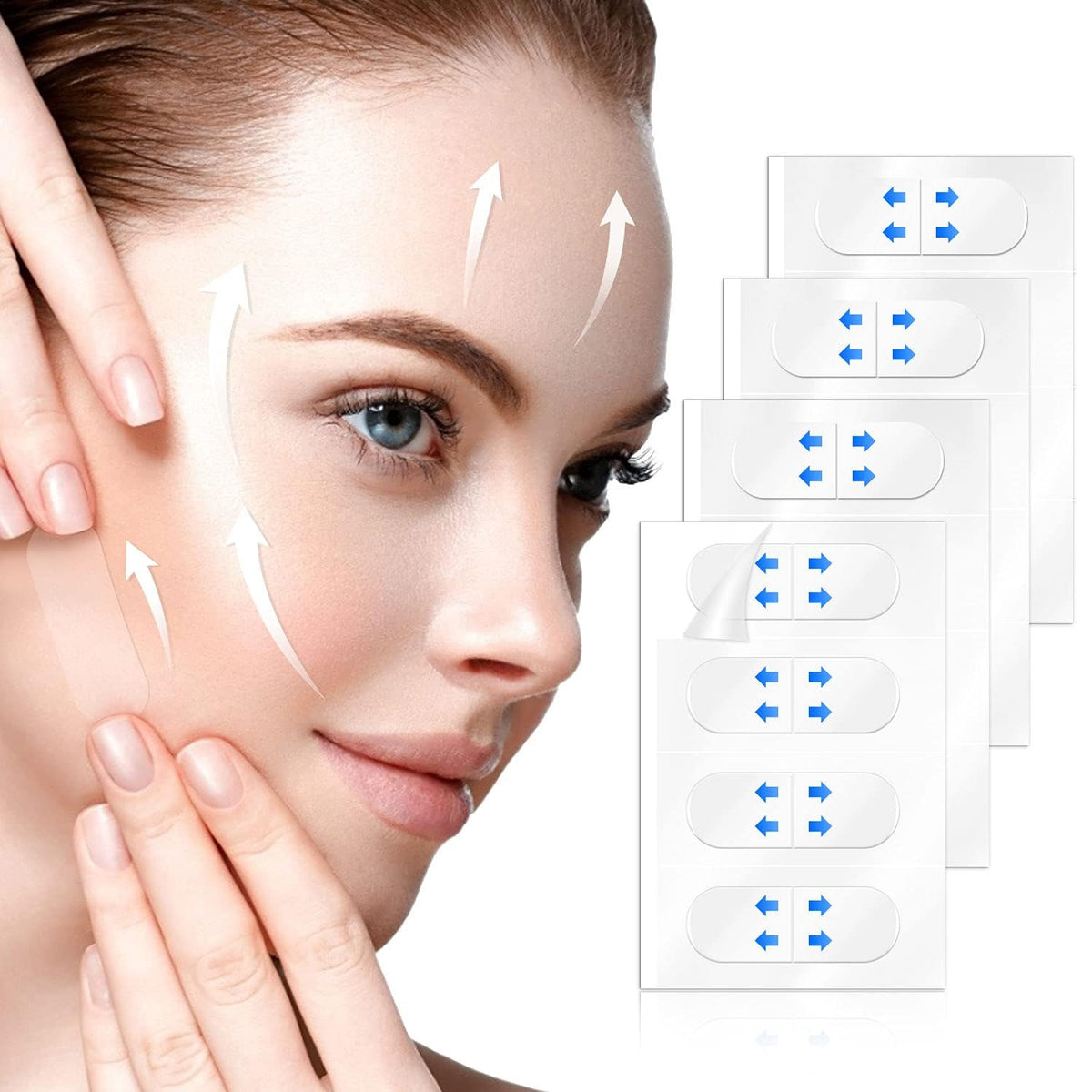 Dokonimo Invisible Face Lift Tape - 40 Pcs Double Chin & Neck Lifting Solution