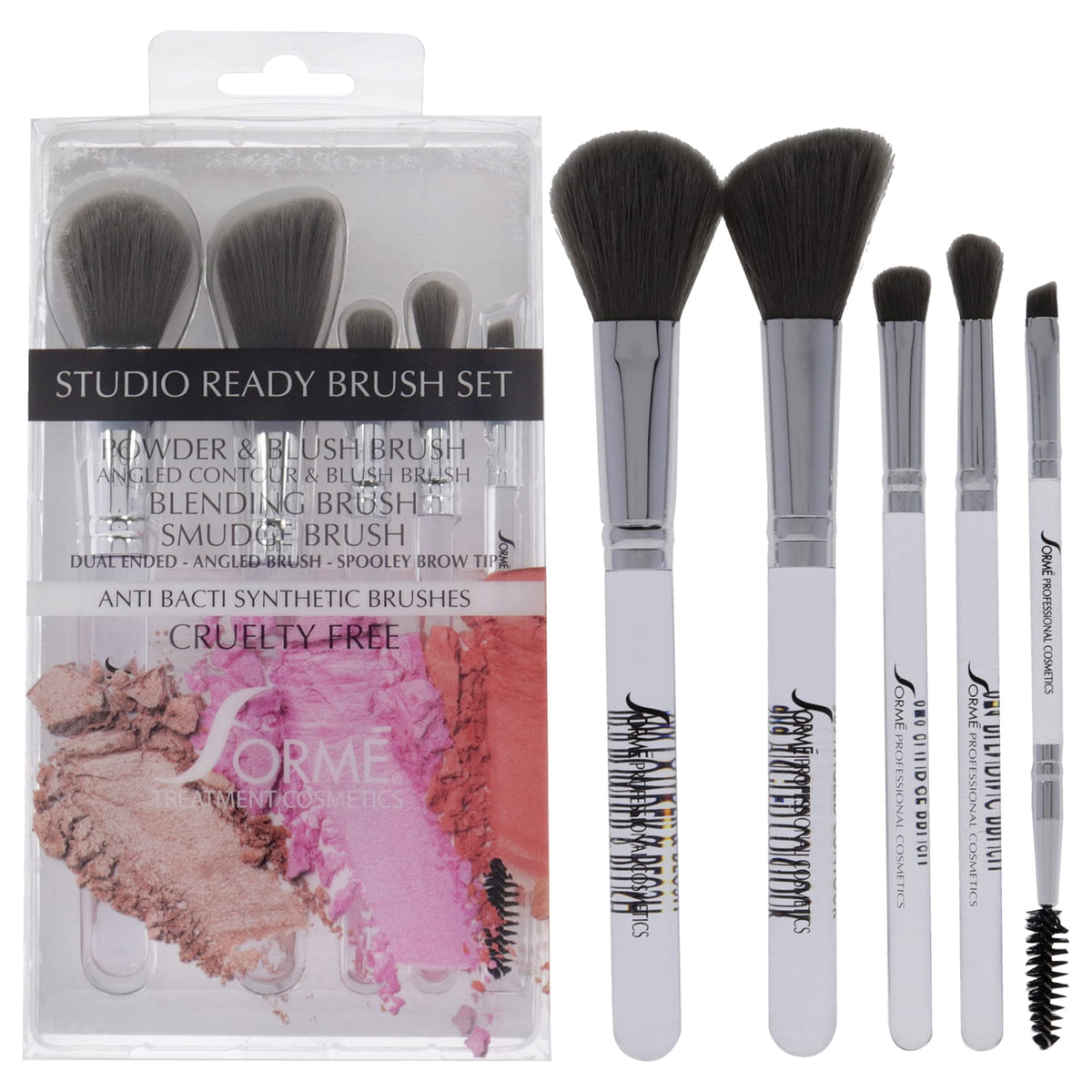 SORMÉ Professional Brush Set A - Soft Fibers for Flawless Blending & Comfortable Grip