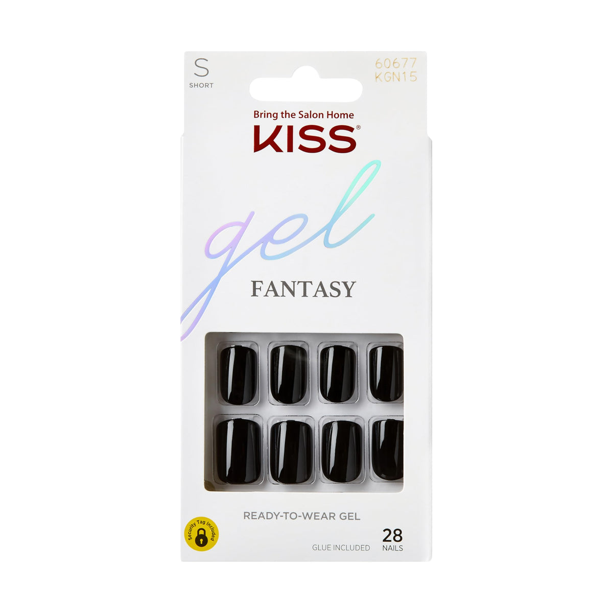 Kiss Gel Fantasy Ready-To-Wear Gel Nails - Aim High, 1 Count, Durable Abs Material