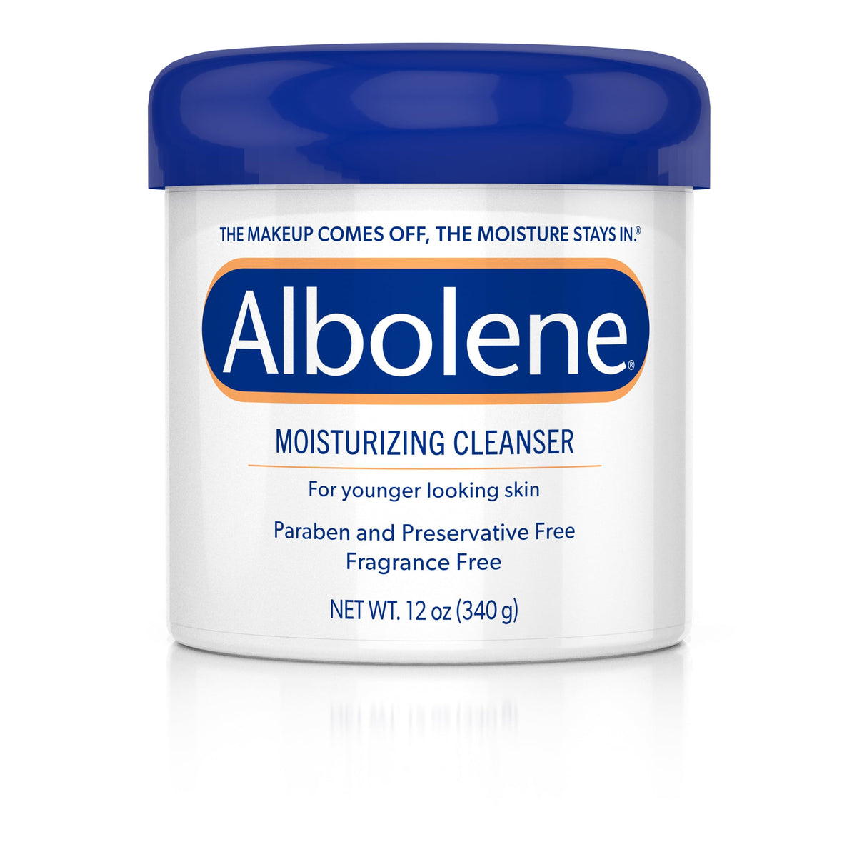 Albolene Face Moisturizer & Makeup Remover, 12 Oz Fragrance-Free Cleansing Balm