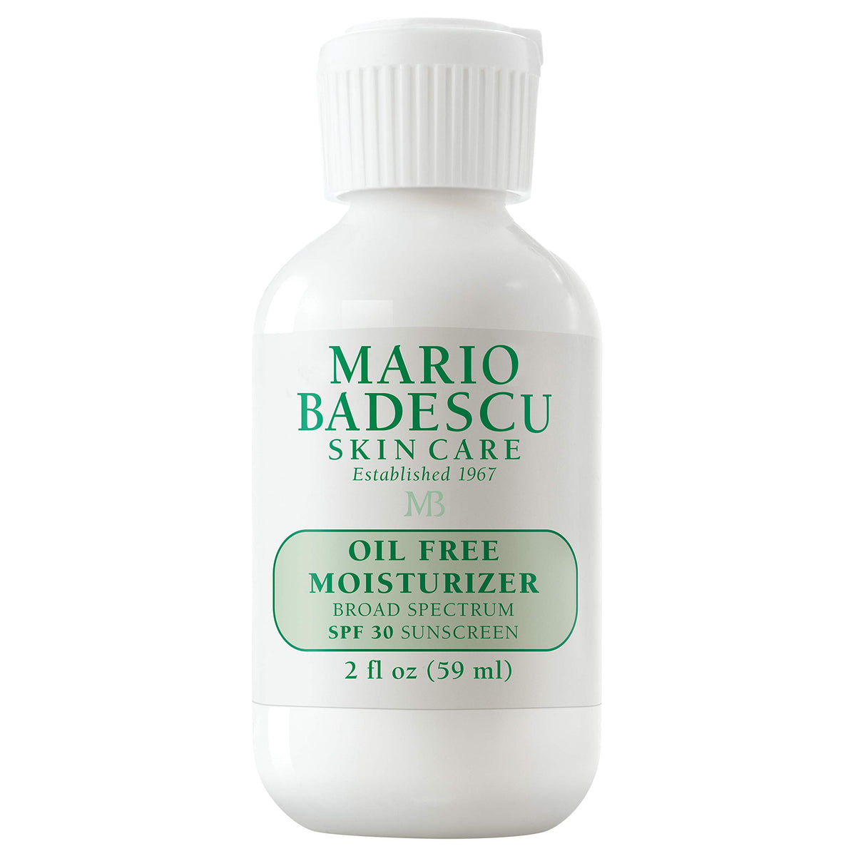 Mario Badescu Oil Free Moisturizer Spf 30 For Oily & Sensitive Skin, 2 Fl Oz