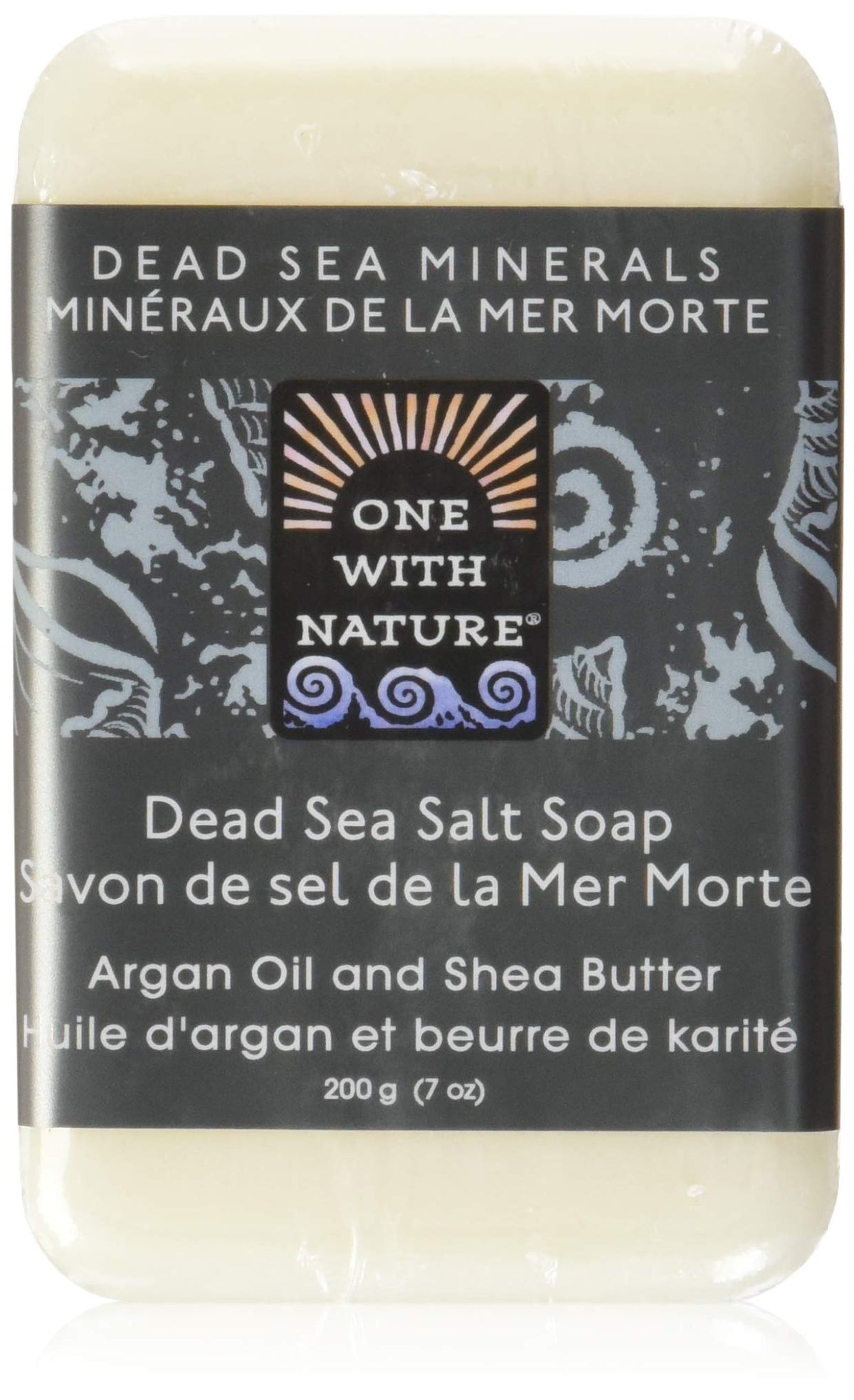 Only Natural One with Nature Dead Sea Mineral Dead Sea Salt Soap, 7 Ounce