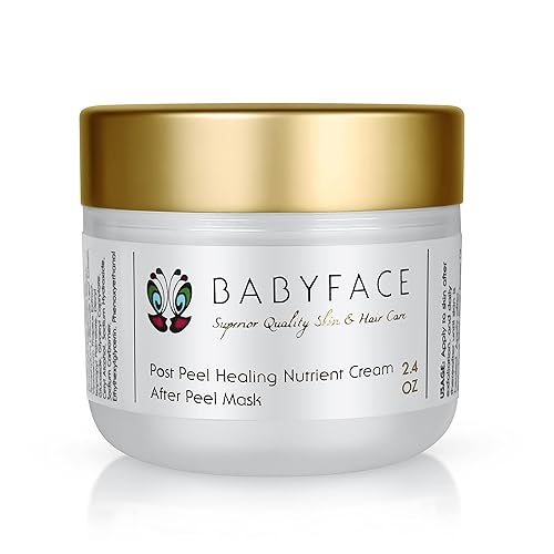 Babyface Post-Peel Healing Nutrient Cream For Freshly Exfoliated Skin, 2.4 Oz.