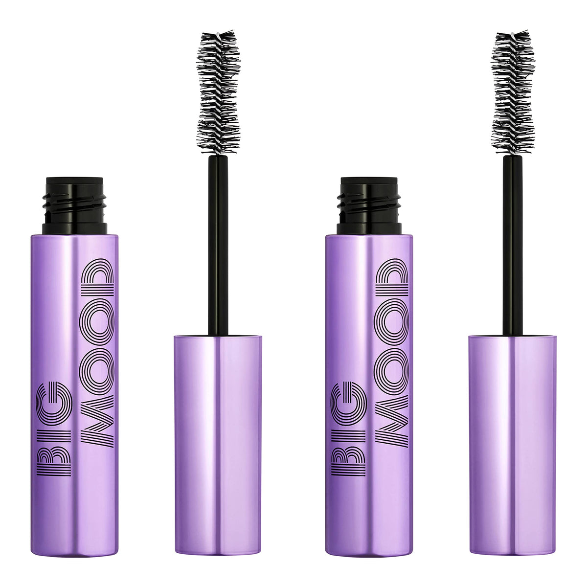 e.l.f. Big Mood Mascara - Bold, Lifted Lashes, Jojoba Wax, Black, 0.30 fl