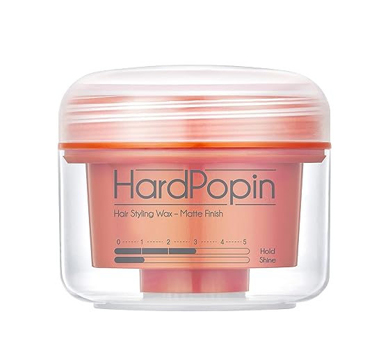 ATS Professional Hard Popin Hair Wax - Matte Molding Cream for Men & Women, 100g Firm Hold