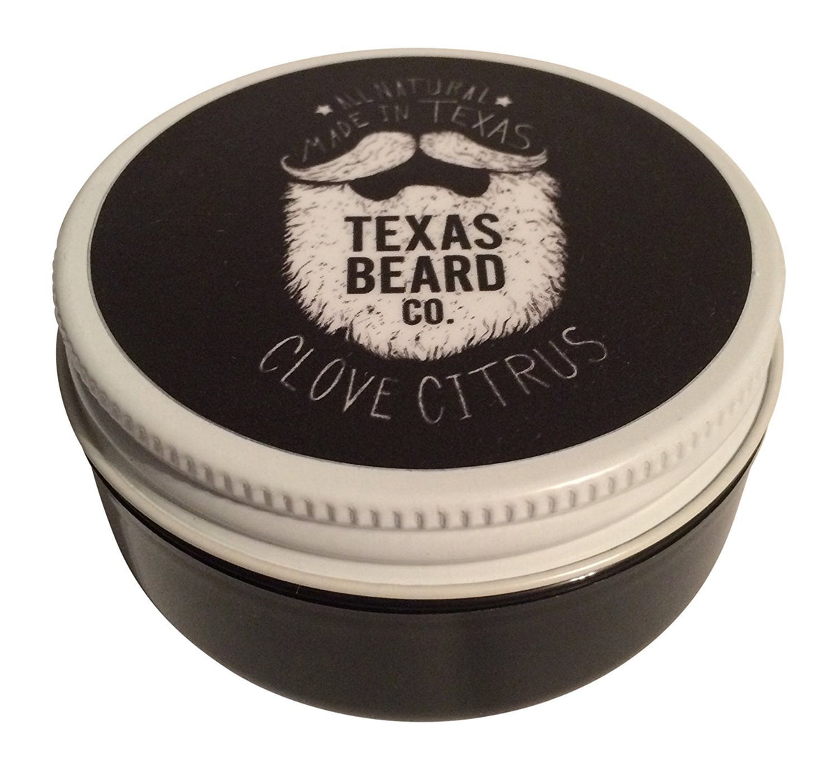 Clove Citrus Beard Balm - Texas Beard Co, 2Oz | Nourishing Beard Care For Men