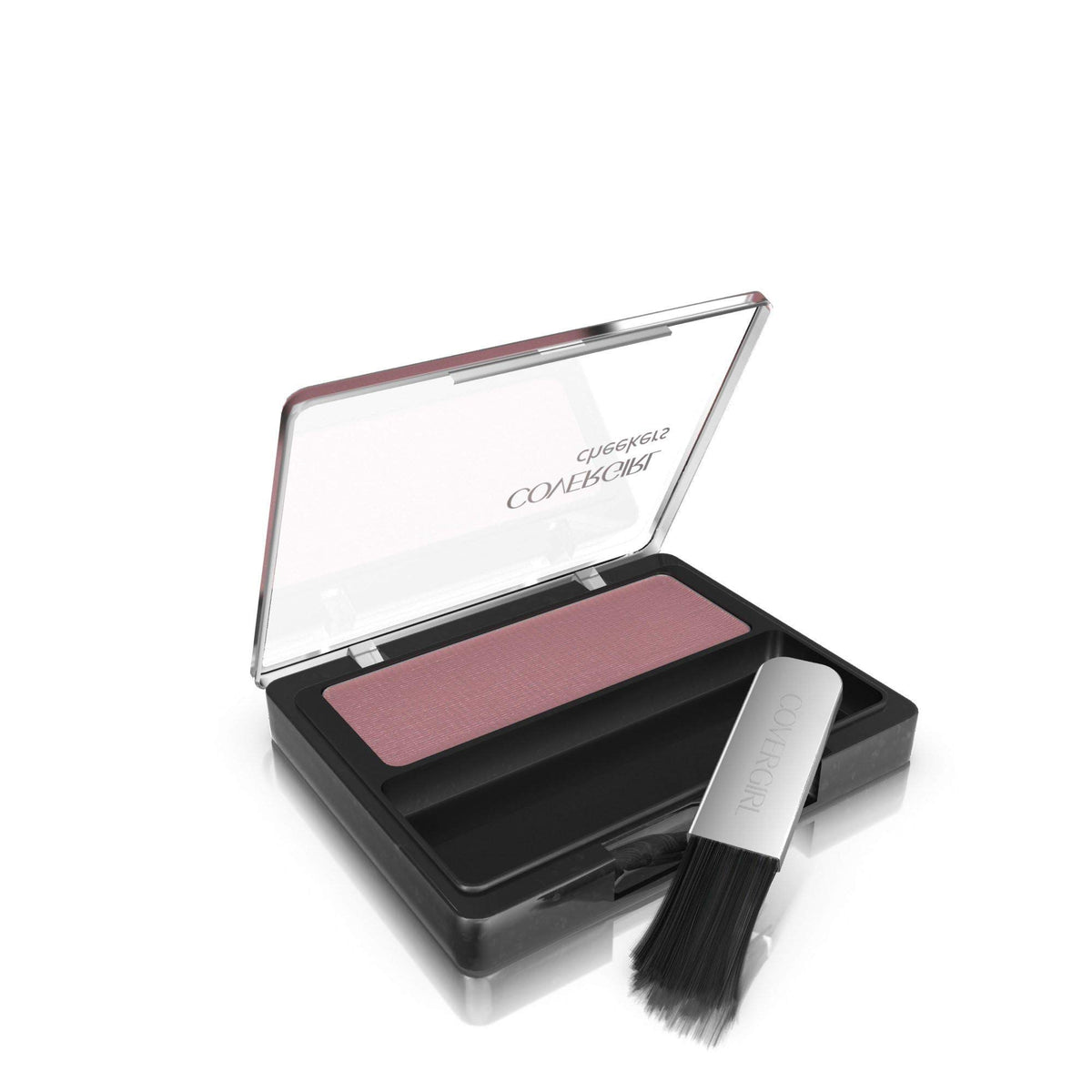 Covergirl Cheekers Blush - Soft Plum Plush, Lightweight, Blendable, 100% Cruelty-Free,