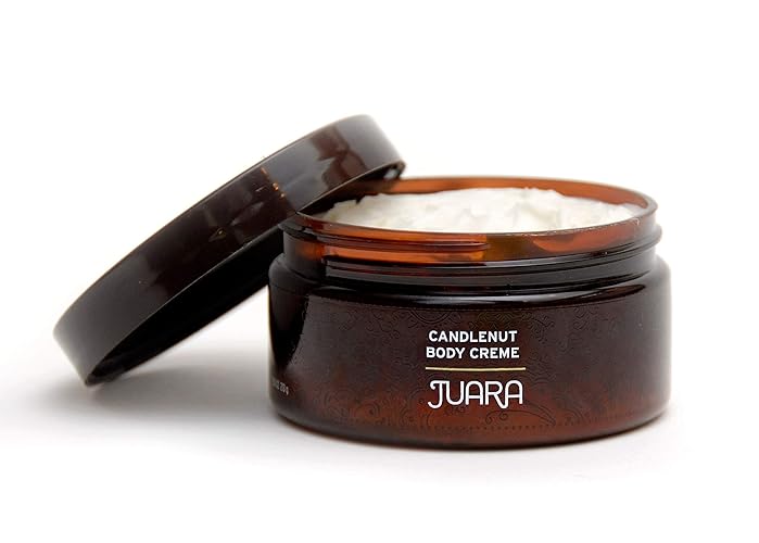 Juara Candlenut Body Creme - Moisturizing Lotion For Dry Skin, 7.5 Oz, Cruelty Free